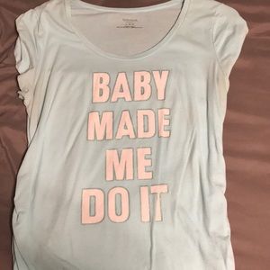 Maternity funny tee